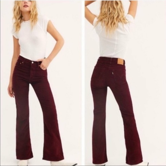 Levi's Pants - Levi’s Ribcage Cord Flare Jeans